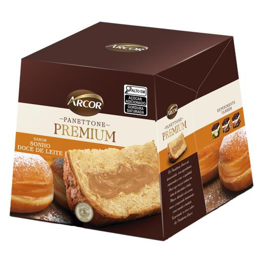 PANETONE RECHEADO DOCE DE LEITE ARCOR 430G