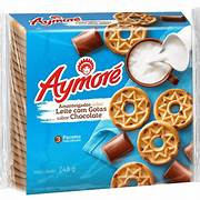 BISCOITO ROSQUINHA AMANTEIGADO LEITE GOTAS DE CHOCO AYMORE 248G