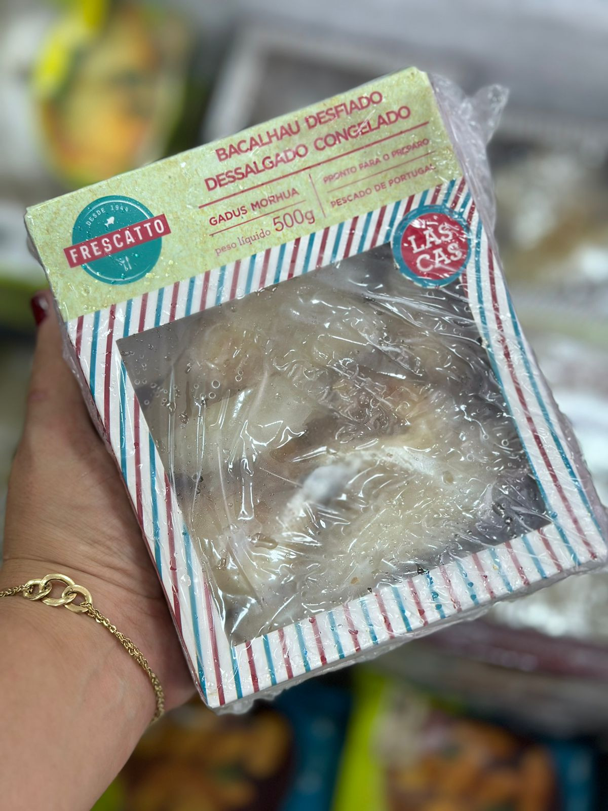 Lascas de bacalhau (400g)