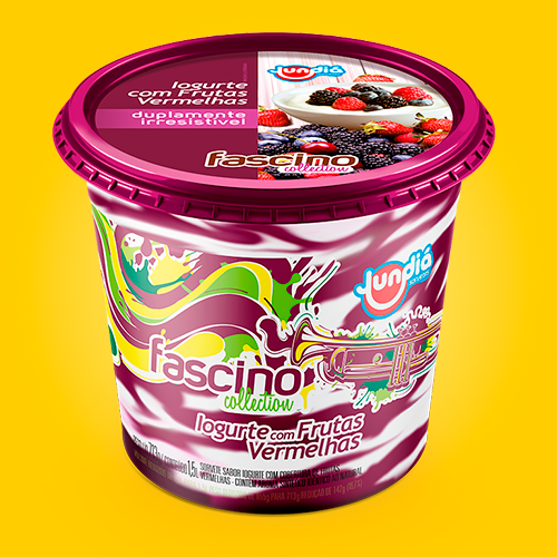 POTE FASCINO COLLECTION IOGURTE COM FRUTAS VERMELHAS - 1.5lt