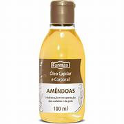 ÓLEO FARMAX AMÊNDOAS 100ML HIDRATAÇÃO CORPORAL