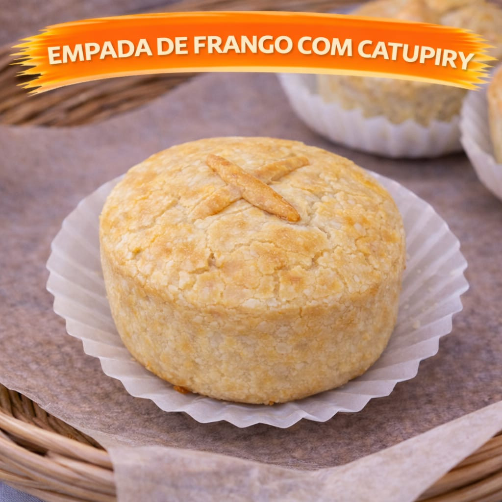 Empada de Frango com Catupiry 