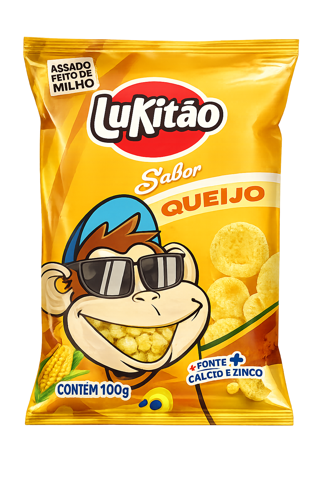 SALGADINHO LUKITAO QUEIJO 100G