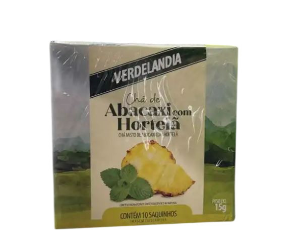 CHA ABACAXI COM HORTELA 10 SACHE 15G