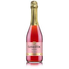 Espumante Gotas D'Or rosé 660ml