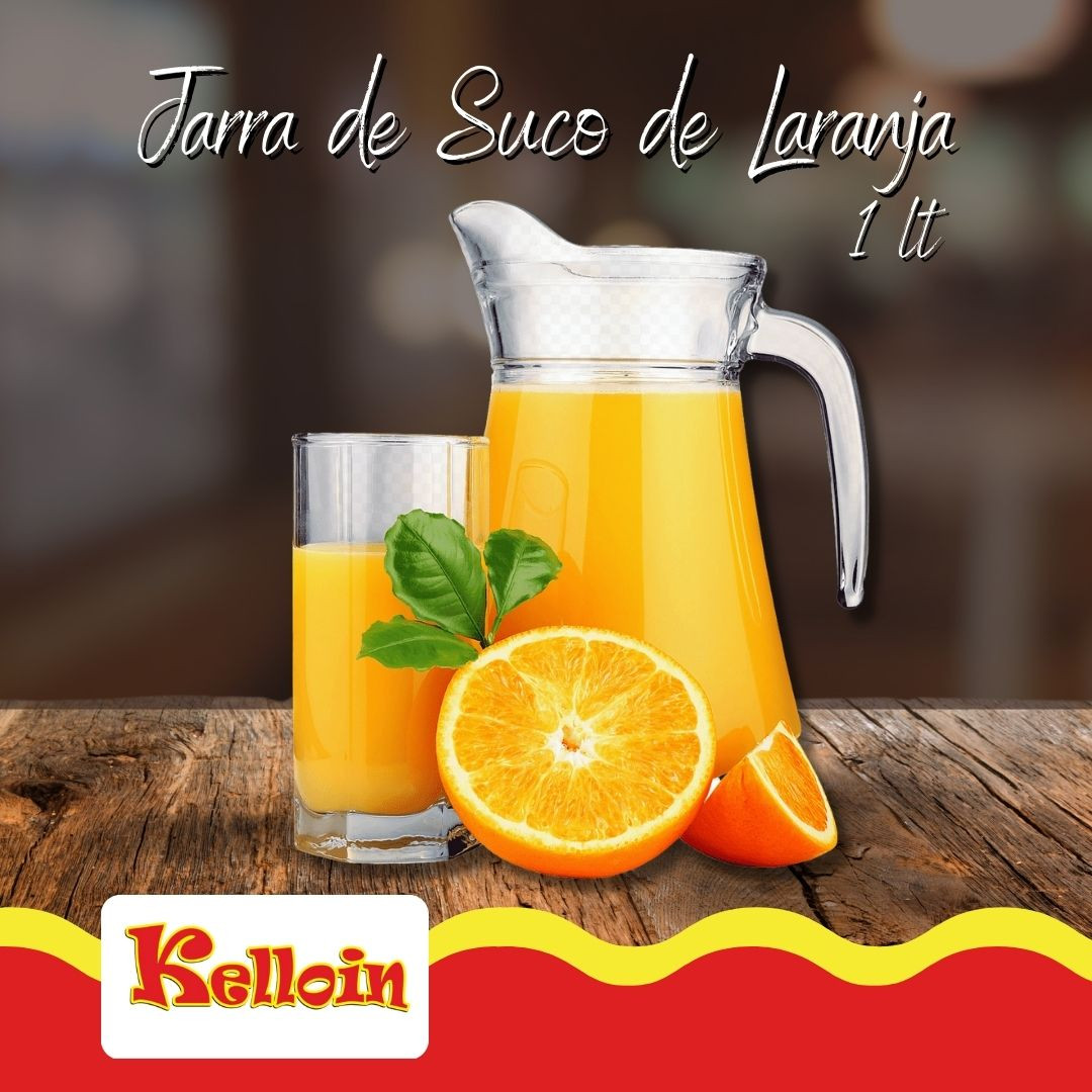Jarra de Suco Laranja 1lt