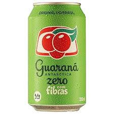 GUARANA  ANTACTICA ZERO COM FIBRAS LATA 350ML