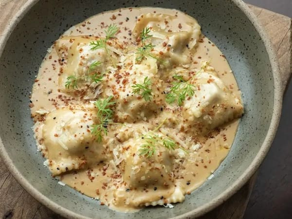 Raviolone de costela gaúcha