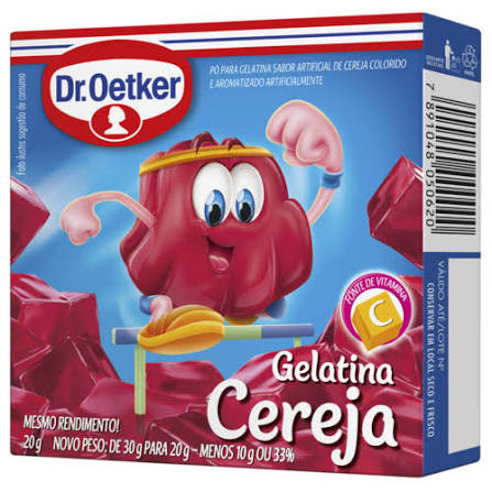 GELATINA CEREJA