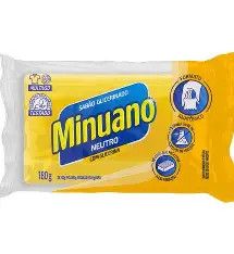 Sabao em Pedra Glicerinado Neutro (Minuano) 180g