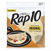 RAP 10 TRADICIONAL 297G PÃO TIPO TORTILHA