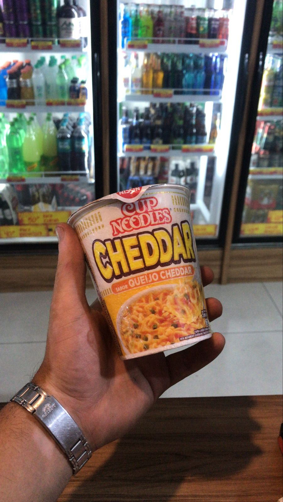CUP NOODLES QUEIJO CHEDER 69G