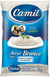 ARROZ CAMIL 5KG BRANCO