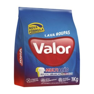 LAVA ROUPAS VALOR MULTIAÇÃO 1 KG