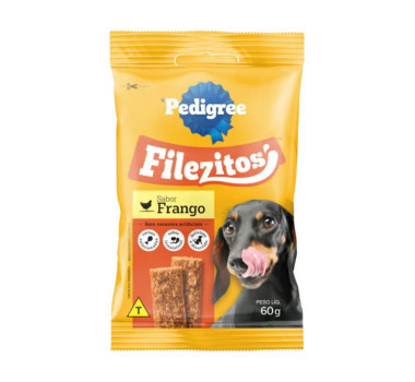 PETISCO PEDIGREE FILEZITOS FRANGO 60G