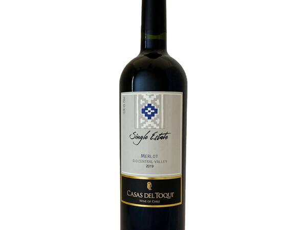 Casas Del Toqui Merlot (100%), Valle Central, Chile