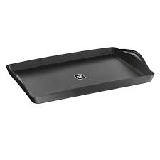 BANDEJA PLASTICO UZ PLUS PRETO 40X27CM