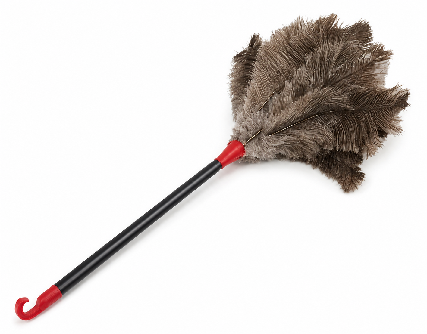 Espanador De Pó Pena De Avestruz - 65 Cm 