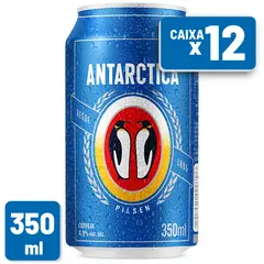 Cerveja Antarctica Pilsen Lata 350ml