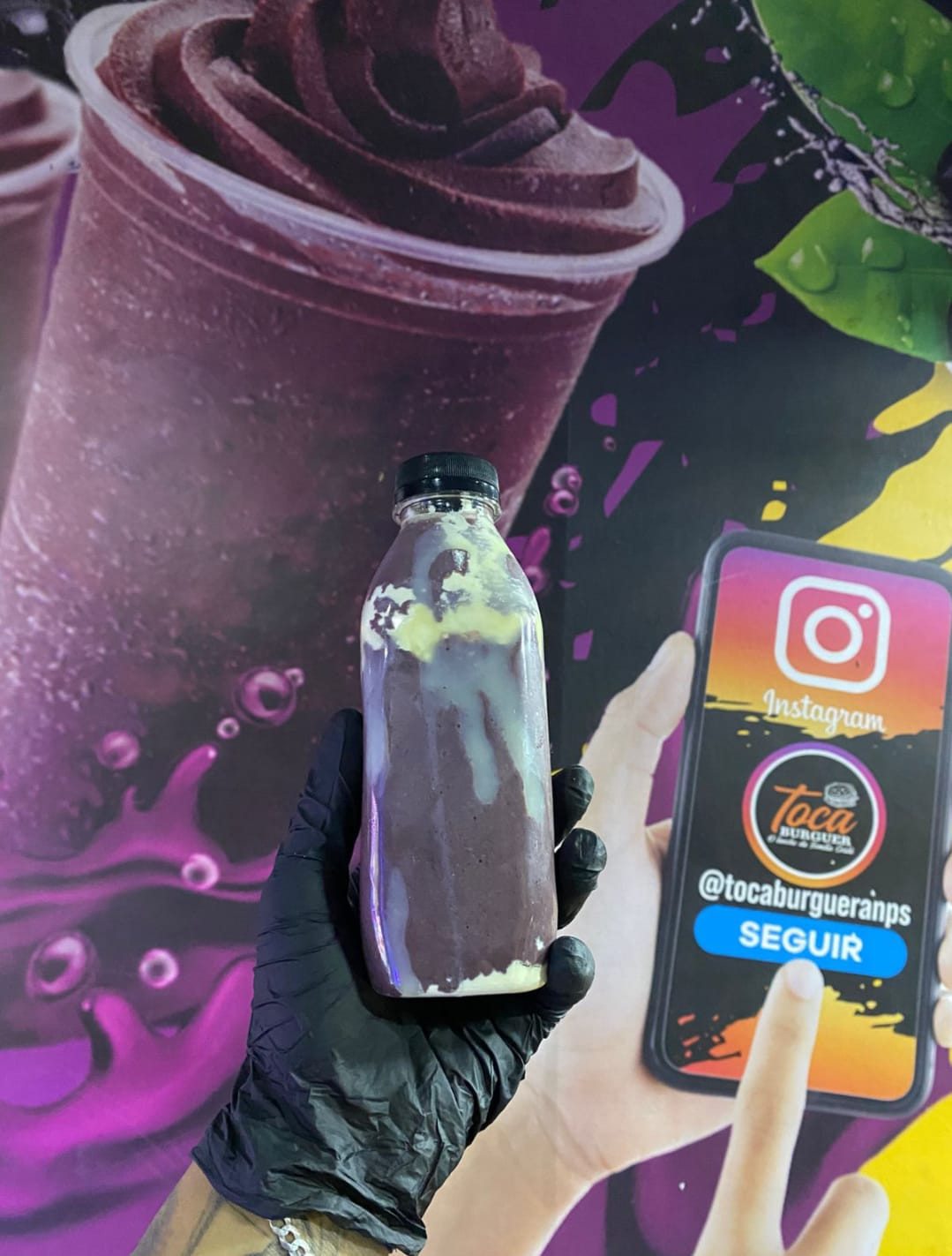 Açaí na garrafa 500 ml