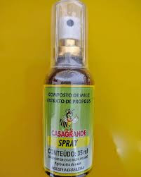 SPRAY DE MEL/PROPOLIS/MENTA CASA GRANDE 35ML