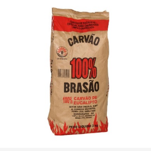 CARVAO VEGETAL DE EUCALIPTO BRASAS DE MINAS  PCTS DE 3 KG