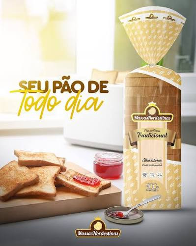 PÃO DE FORMA DE TRADICIONAL 400G