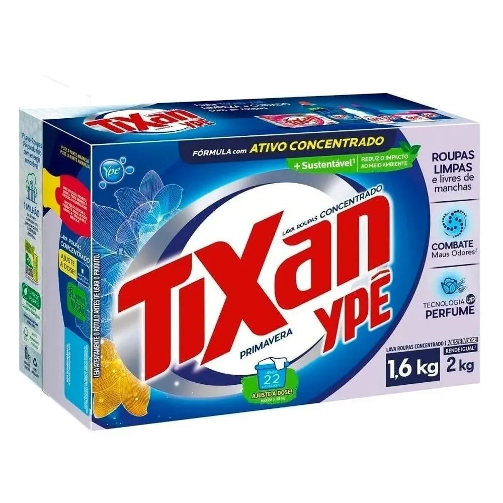 SABAO EM PO TIXAN PRIMAVERA 1,6KG
