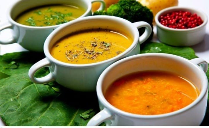CALDO LEGUMES C/ FRANGO (DETOX) 400 ML  Pedidos Seg a Sex 10:00 a 14:00 Hs