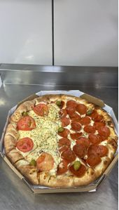 PIZZA - 2 SABORES SALGADAS