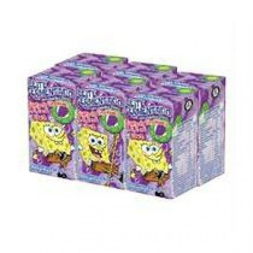Leite Fermentado Batavo Bob Esponja Uva Caixa 480g 6 Un