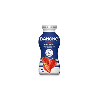 Iogurte Líquido Sabor Morango Danone 170g