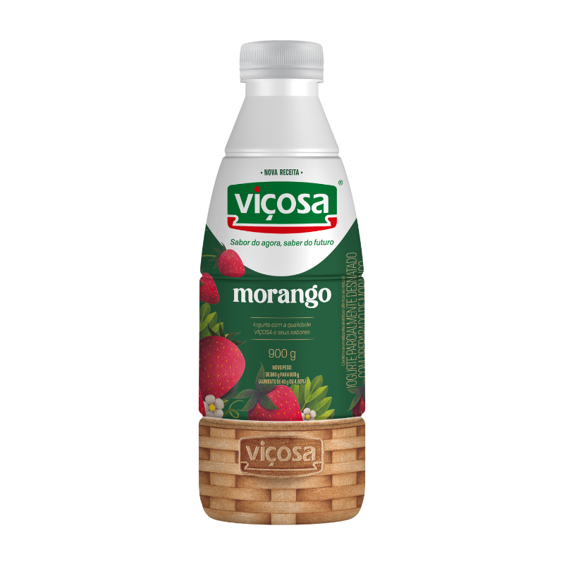 IOGURTE VIÇOSA MORANGO 900g