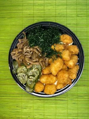 Poke Crispy de Salmao