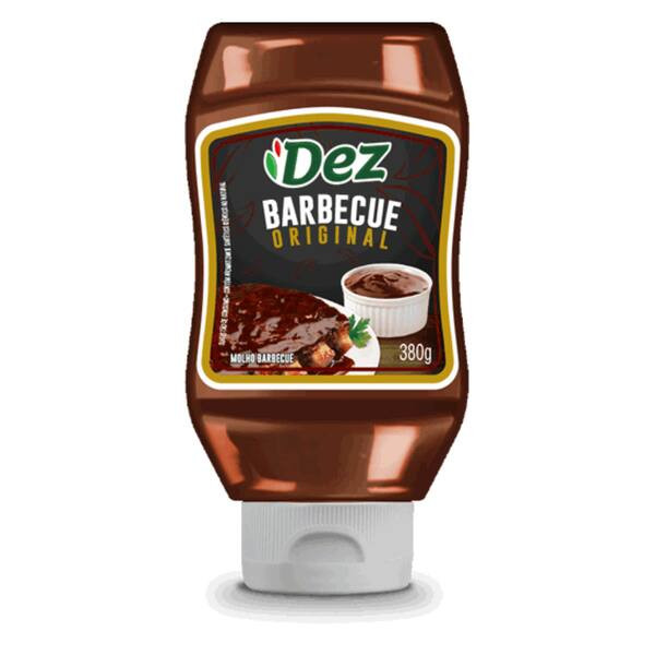 Molho Barbecue Dez Alimentos Embalagem 380g