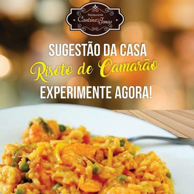(Cód.  270) Risoto de camarão p/ 2