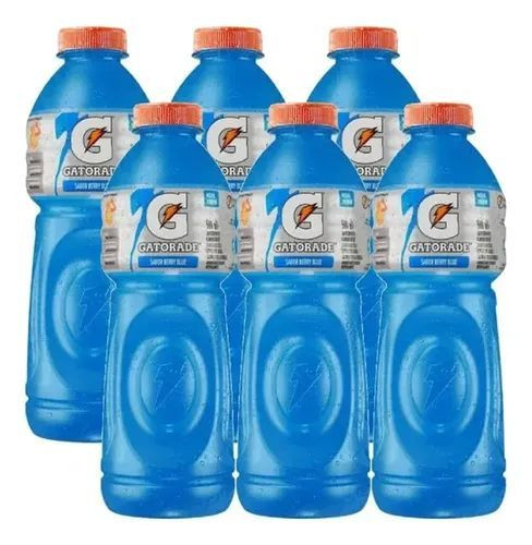 ISOTÔNICO GATORADE BERRY BLUE PET 500ML PACK 6 UN