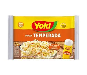 Pipoca Microondas Temperada (Yoki) 100g