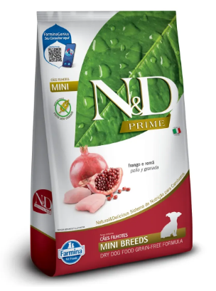 ND Prime Filhotes Mini Frango 800g 
