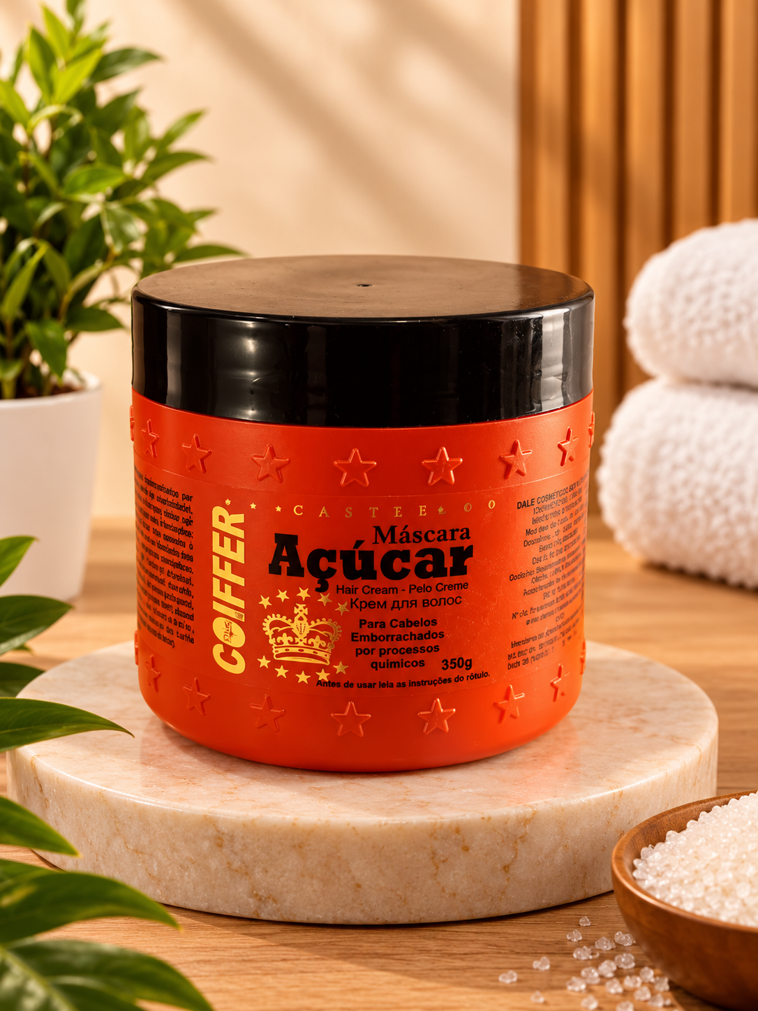 MASCARA DE AÇÚCAR COIFFER 350GM