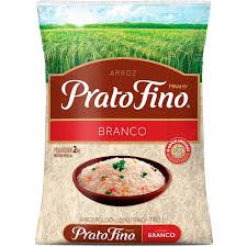Arroz Prato Fino Branco 2kg