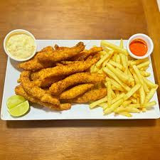 FILET TILAPIA COM FRITAS