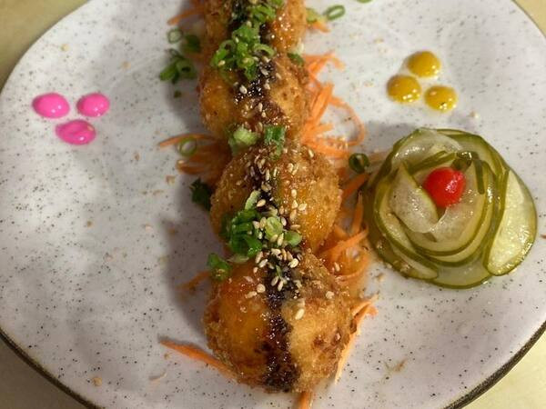 Sushi Bolinha de Salmão ( 5 unidades )