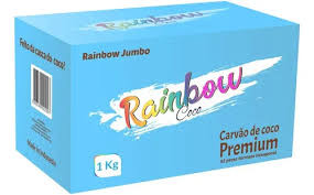 CX CARVÃO RAINBOW 1KG