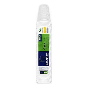 COPOS DESCARTÁVEIS COPOPLAST 300ML 100UND