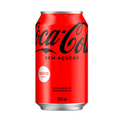 COCA LATA ZERO 