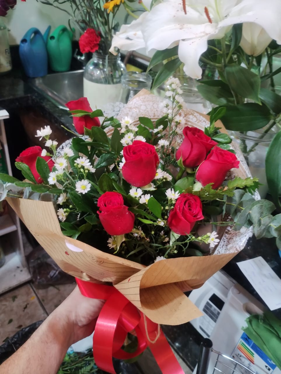 Buquê 6 Rosas Nacionais