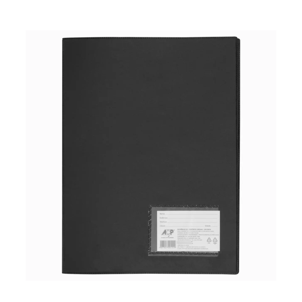 PASTA CATALOGO ACP 245X335X20MM C10 ENVELOPES