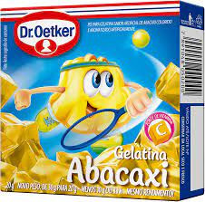 Gelatina Oetker Abacaxi 20g