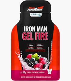 Iron Energy Gel Frutas Vermelhas 30g New Miller